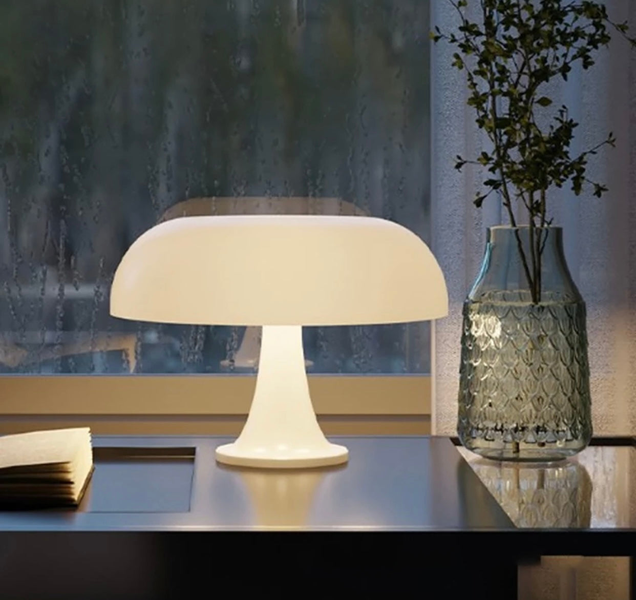 Retro Mushroom Lamp