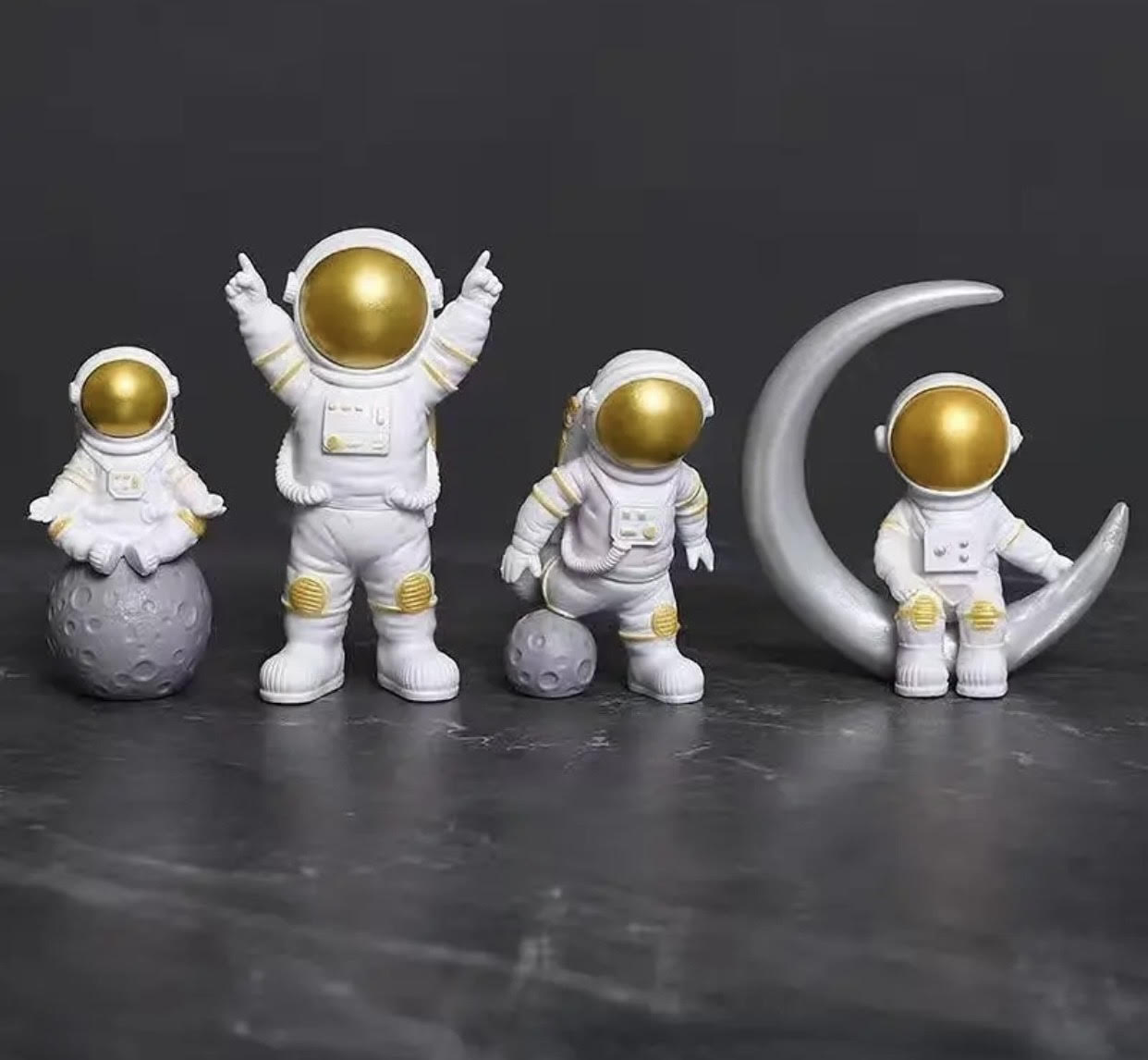 4 Moon Landing Astronauts