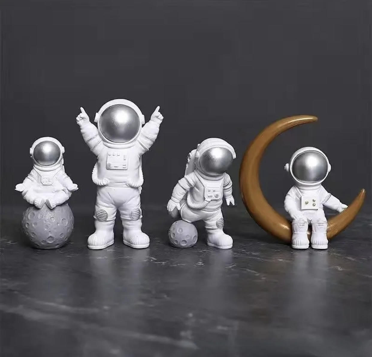 4 Moon Landing Astronauts